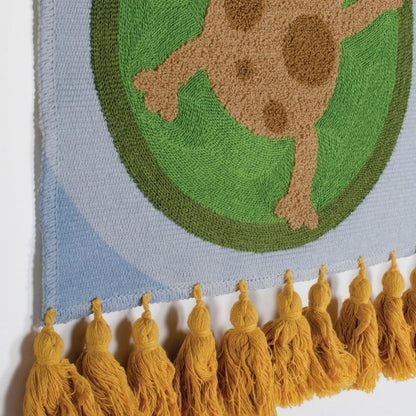 Frog Woven Tapestry