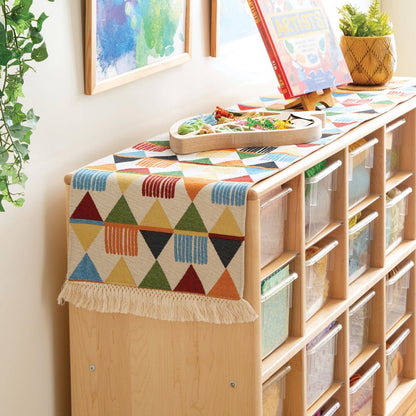 Vivid Primary Decorative Runner
