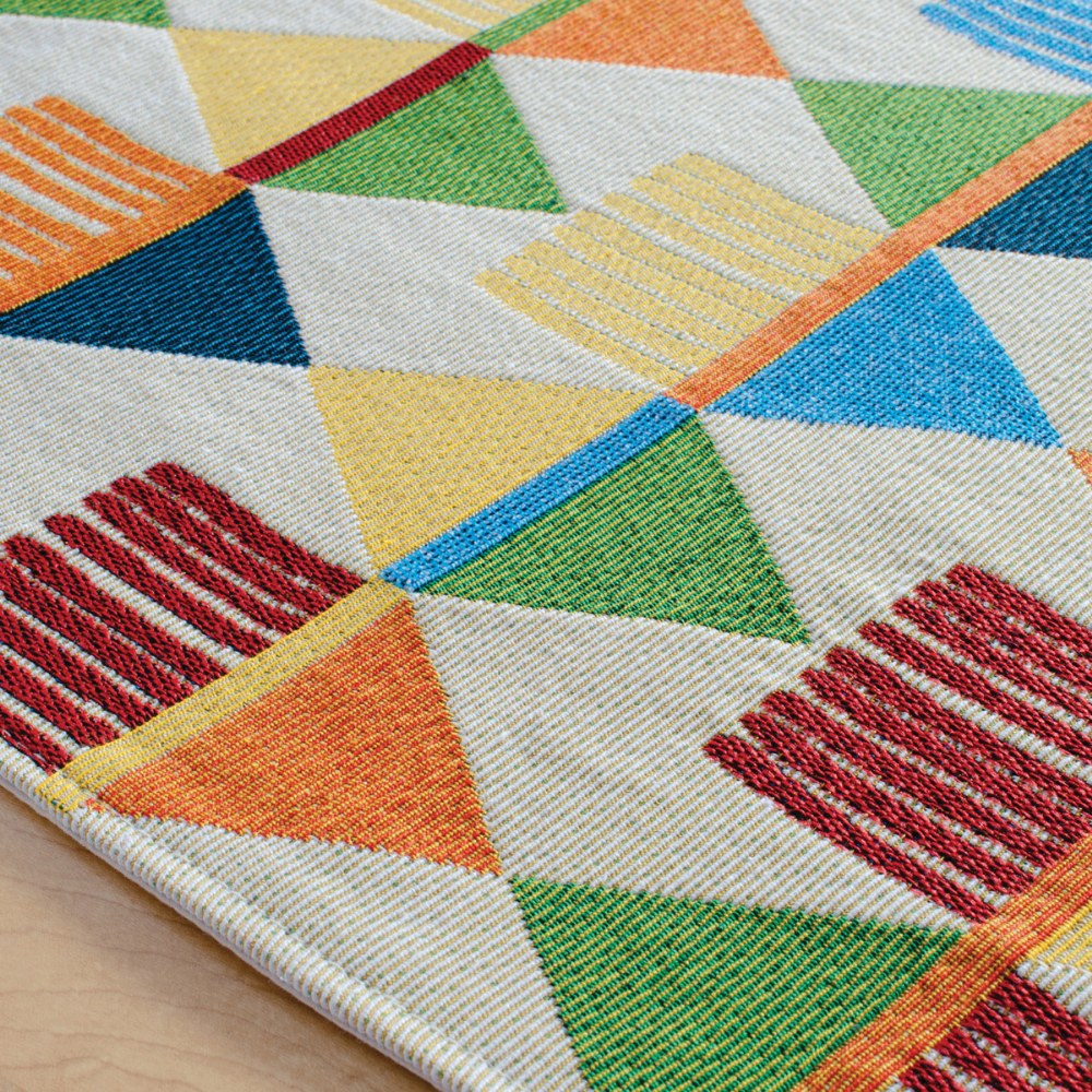 Vivid Primary Decorative Runner