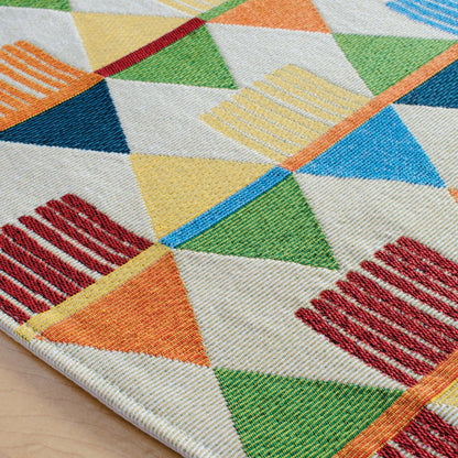Vivid Primary Decorative Runner