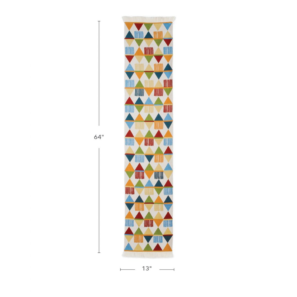 Vivid Primary Decorative Runner
