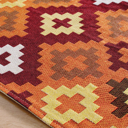 Warm Geo Decorative Runner